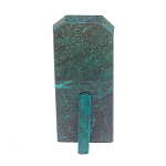 Часы погон ВС подарочные настольные из натурального камня Змеевик Military Clock варинант исполнения - 18 | Loft Concept в Орле