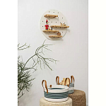 Корзина для хранения с ручками плетеная Interlacement Green  варинант исполнения - 4 | Loft Concept в Орле