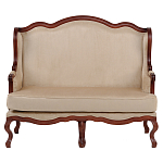 Диван двухместный из натурального бука бежевый Solid Luxury варинант исполнения - 1 | Loft Concept в Орле