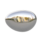 Абстрактная скульптура на стену в виде капли воды Water Outline варинант исполнения - 2 | Loft Concept в Орле