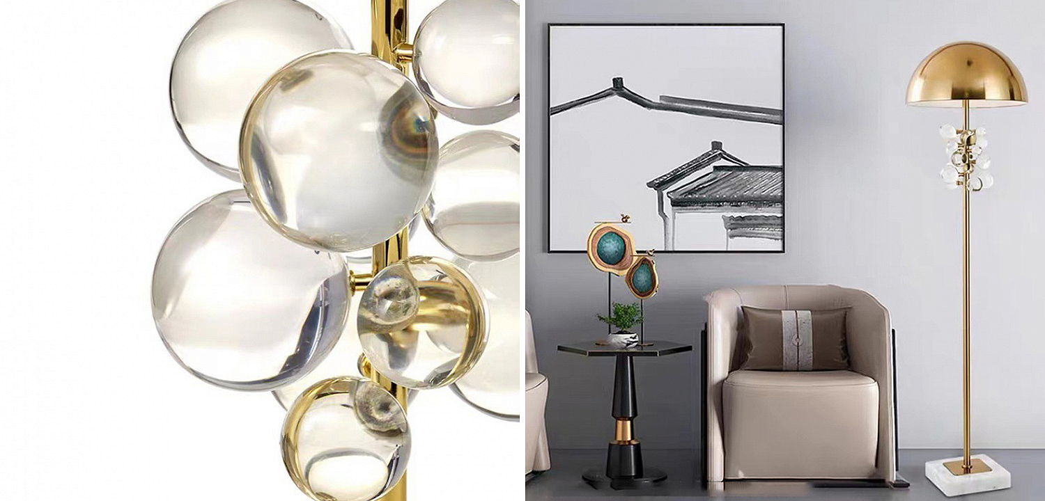 Торшер Globo Fllor Lamp Торшер Globo Fllor Lamp - Loft-Concept в Орле