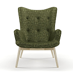 Мебельная ткань Шенилл зеленый цвет 138 см T4-22 варинант исполнения - 6 | Loft Concept в Орле