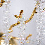 Бра золотого цвета с ветвями и хрустальными подвесками FAIRYTREE Light варинант исполнения - 5 | Loft Concept в Орле