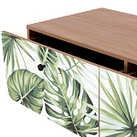 Длинная ТВ-тумба с принтом на ящиках Elise TV Stand варинант исполнения - 5 | Loft Concept в Орле