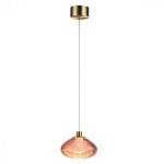 Подвесной светильник с прозрачным стеклянным плафоном округлой формы Effervia  варинант исполнения - 4 | Loft Concept в Орле