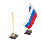 Настольный письменный набор из нефрита на ножках Executive Recruitment варинант исполнения - 4 | Loft Concept в Орле