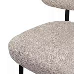 Стул мягкий с серо-бежевой буклированной обивкой Inspiration from Provence варинант исполнения - 6 | Loft Concept в Орле