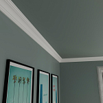 Гладкий карниз KT-63 варинант исполнения - 2 | Loft Concept в Орле