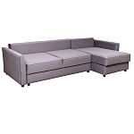 Диван трехместный раскладной Giorgio Sofa серый варинант исполнения - 2 | Loft Concept в Орле