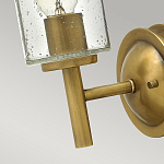 Бра с плафоном в форме цилиндра из прозрачного стекла с пузырьками Hinkley варинант исполнения - 3 | Loft Concept в Орле