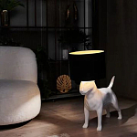 Лампа COLLECTION OF DOGS с абажуром Бультерьер варинант исполнения - 11 | Loft Concept в Орле