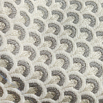 Мебельная ткань Жакард Чешуя бежевый цвет N 1050 варинант исполнения - 3 | Loft Concept в Орле