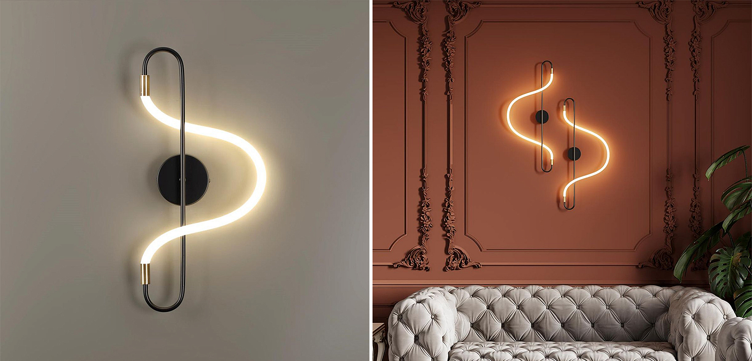 Бра GLORIFY WALL Black Wall lamp 50 Бра GLORIFY WALL Black Wall lamp 50 - Loft-Concept в Орле